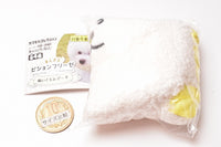 Manmaru Bichon Frise plush toy pouch [3.Mokomaru kinchaku]