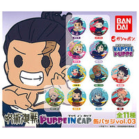 Jujutsu Kaisen PUPPEINCAP Can badge vol.03 [All 11 type set(Full Complete)]