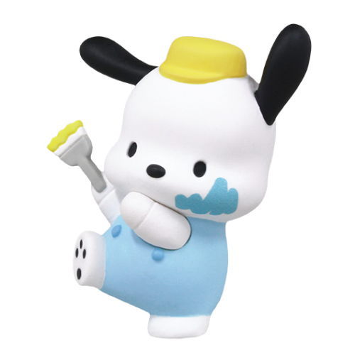 Sanrio Characters Paint figure [3.Pochacco]