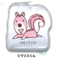 Bonobono Minna narande Acrylic Mascot [2.Shimarisu-kun]