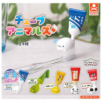 Animal attractions Tube animals [All 5 type set (Full Complete)]