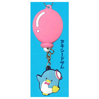 Sanrio Characters Hapidanbui Balloon Reel Key Chain [3.Tuxedo Sam]