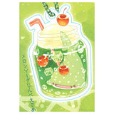 Cream soda party acrylic key chain [1.Melon soda Whale shark]