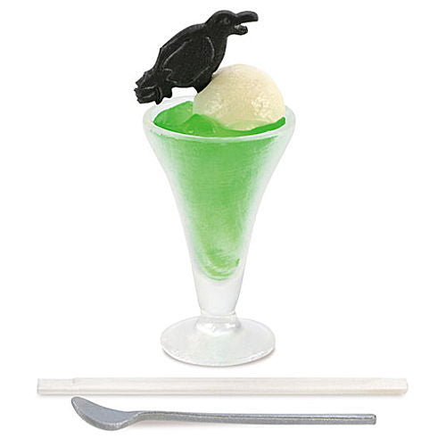 Jun-Kissa Miniature collection vol.3 Tokai Edition [2.Soda float (green) (coffee place karasu / Aichi)]
