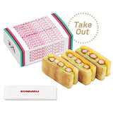 Jun-Kissa Miniature collection vol.3 Tokai Edition [4.Fried shrimp sandwich (Konparu / Aichi)]