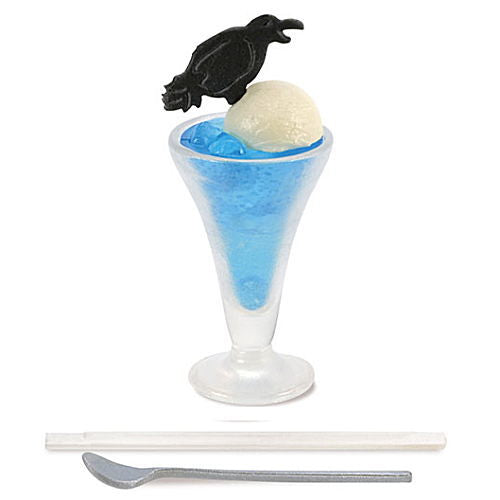 Jun-Kissa Miniature collection vol.3 Tokai Edition [6.Soda float (blue) (coffee place karasu / Aichi)]