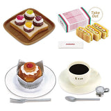 Jun-Kissa Miniature collection vol.3 Tokai Edition [Assorted 4 type set (1.Chantilly Rouge Special/3.Coffee/4.Fried shrimp sandwich/5.Savarin)]