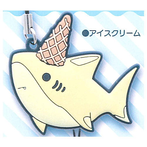 Leonard Shark Rubber Strap [2.Ice cream]