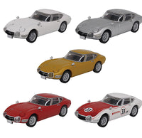 Hobby Gacha Toyota 2000GT Collectable Minicar [All 5 type set (Full Complete)]
