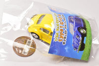 1/64 Volkswagen VW type1 Beetle Diecast Pullback Mini Car [4.Yellow]