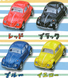 1/64 Volkswagen VW type1 Beetle Diecast Pullback Mini Car [All 4 type set (Full Complete)]
