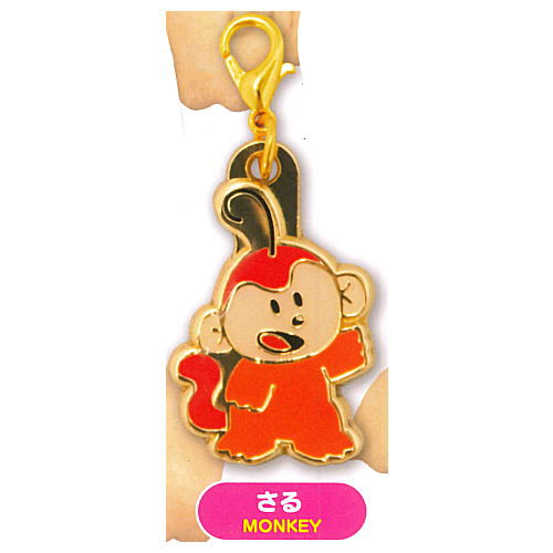 GINBIS Tabekko Animal Metal charm vol.1 [2.Monkey]