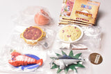 One Piece Rice Figure Collection [Assorted 5 type set(1.Hormone Soup with Sea Pork/3.Gin ni dashita pilaf/4.Sky seafood/5.Elephant tuna/6.Mizu-Mizu niku)]