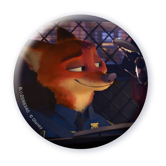 Gashapon Kuji Zootopia Assort [10.C Award: Can badge (D)]