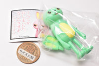 Subetegaoshimaininatta Rabbit mascot figure [2.Green rabbit and double ice cream]
