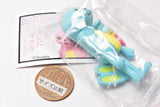 Subetegaoshimaininatta Rabbit mascot figure [3.Blue rabbit and double ice cream]