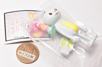 Subetegaoshimaininatta Rabbit mascot figure [6.White rabbit and double ice cream]