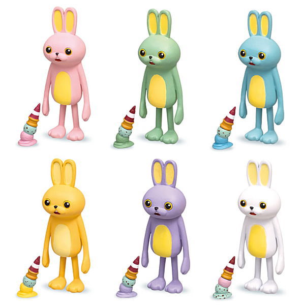 Subetegaoshimaininatta Rabbit mascot figure [Normal 6 type set(Secret are NOT including)]