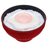 Ikura & Tamagokakegohan light [2.Hanjukutamago (red bowl)]