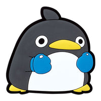 Karameru rubber magnet [3.Penguins (blue)]