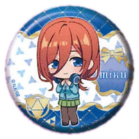 Gashapon Kuji The Quintessential Quintuplets season 2 Assort Part.2 [18.C award: Can Badge Miku Nakano (B)]