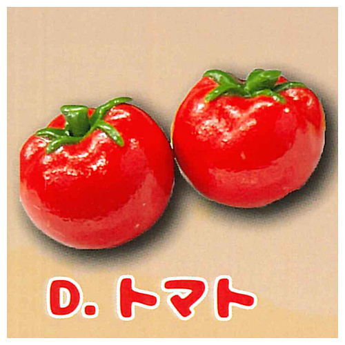 Real miniature Freshly picked vegetables [4.Tomato]