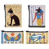 Ancient Egyptian pouch [Assort 4 type set(3.Scarab/4.Eye of Horus/5.Bastet/6.Anubis)]