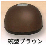 Desktop call button collection Part.2 [3.Bowl type Brown]