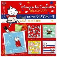 Angie La Coquette Fashionable clear pouch [All 5 type set (Full Complete)]