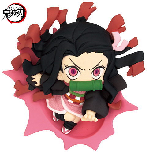 Buchimasu! Kimetsu no Yaiba Relief Figure Magnet [2.Nezuko Kamado]