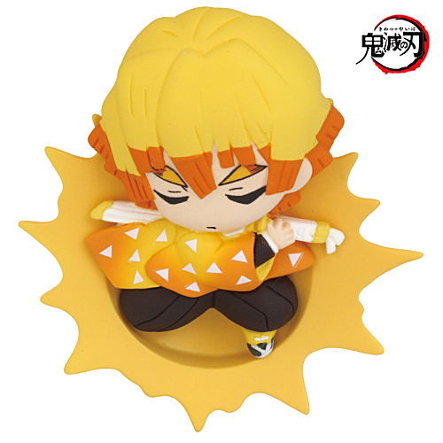 Buchimasu! Kimetsu no Yaiba Relief Figure Magnet [3.Zenitsu Agatsuma]