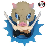 Buchimasu! Kimetsu no Yaiba Relief Figure Magnet [4.Inosuke Hashibira]