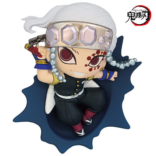 Buchimasu! Kimetsu no Yaiba Relief Figure Magnet [5.Tengen Uzui]