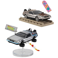 Hobby Gacha Back to the Future DeLorean (Time Machine) SECOND EDITION [Assorted 2 type set (3.Part.2 Flash Ver./4.Part.3 Track Ver.)]