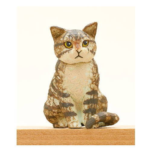 Hashimoto Mio Cat Carving [3.Kijitora]