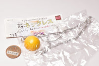 T-shirt with cute toppings Nosenose Necklace [4.Egg yolk]