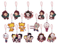 Kimetsu no Yaiba Metsu! Capsule Rubber Mascot Part.13 [All 14 type set(Full Complete)]