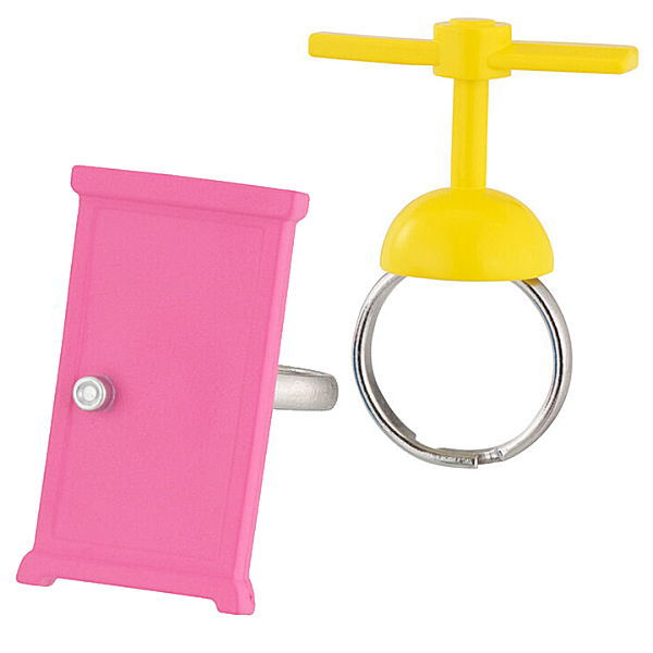 Ringcolle! Doraemon Secret Item Ring Collection [Assorted 2 type set (2.Dokodemo door/4.Takecopter)]