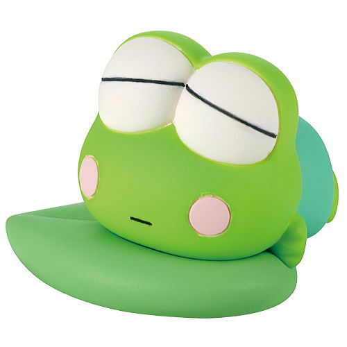 Sanrio Hapidanbui Suyasuya Figure [3.Kerokerokeroppi]