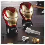 Iron Man & Stark Industries Item Collection [Assorted 5 type set (1.Diecast Ring Iron Man/2.Diecast Ring Arc Reactor/5.Stark Expo pin badge/6.Iron Man Mark.50 Head Figure/7.Iron Man Mark.85 Head Figure)]