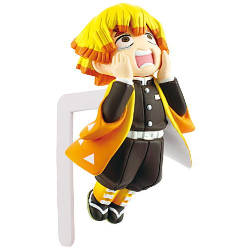 Kimetsu no Yaiba Oyakudachi  Desktop Figure [3.Zenitsu Agatsuma Bookmark Clip]