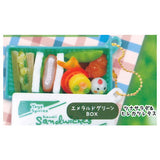 Kawaii Sandwich Lunch BOX Mascot Part.3 [5.Emerald Green Box Tuna Salad & Hirekatsu Lettuce]