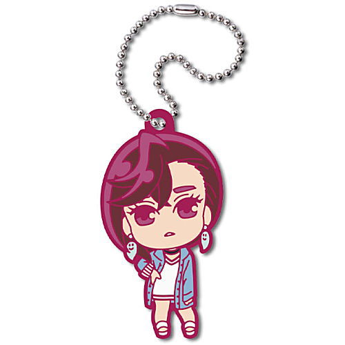 Deformed Rubber! Dandadan Keychain [6.Momo (plain clothes)]