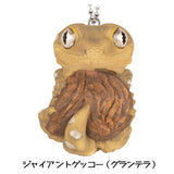 Green iguana, giant gecko and tokay gecko mascot ball chain [4.Giant Gecko (Grantera)]