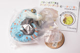 Green iguana, giant gecko and tokay gecko mascot ball chain [6.Tokay gecko]