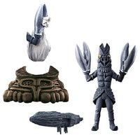 Gashapon HGX Ultraman Tsuburaya Pro Part.2 Riku Sanjo Selection [Assorted 2 type set (4.Alien Baltan 5th x spaceship/5.Alien Baltan 6th Spacecraft x Replacement Arm (6th Generation))]