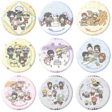 NARUTO x Sanrio characters Hologram can badge collection [All 9 type set(Full Complete)]