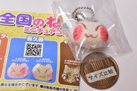 All Japan Cat Sweets Miniature Collection Vol.1 [3.Kikuharu red and white cat manju (white)]