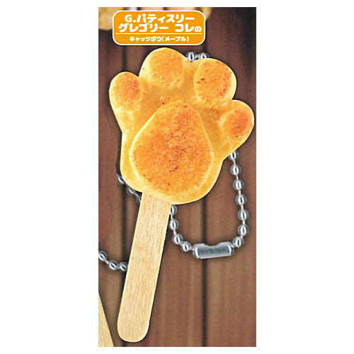 All Japan Cat Sweets Miniature Collection Vol.1 [7.Patisserie Gregory Collet Cat's Pow (Maple)]