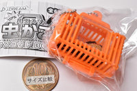 Real! Konchu Mushikago Mascot Ball chain Part.6 [1.Insect cage / Orange Hercules beetle]